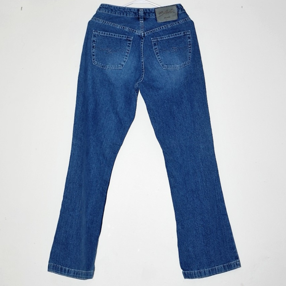 SILVER JEANS Button fly Denim Blue Jeans sz 26/31